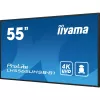 iiyama LH5565UHSB-B1 Signage ekranas Kiosko dizainas 138.7 cm (54.6 col.) LED Wi-Fi 800 cd/m² 4K Ultra HD Juodas Įmontuotas procesorius Android 11 24/7
