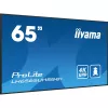 „iiyama LH6565UHSB-B1“ reklaminis ekranas su kiosko dizainu 163,8 cm (64,5 col.) LED Wi-Fi 800 cd/m² 4K Ultra HD juodas su integruotu procesoriumi Android 11 24/7