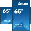 „iiyama LH6565UHSB-B1“ reklaminis ekranas su kiosko dizainu 163,8 cm (64,5 col.) LED Wi-Fi 800 cd/m² 4K Ultra HD juodas su integruotu procesoriumi Android 11 24/7