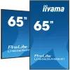 „iiyama LH6565UHSB-B1“ reklaminis ekranas su kiosko dizainu 163,8 cm (64,5 col.) LED Wi-Fi 800 cd/m² 4K Ultra HD juodas su integruotu procesoriumi Android 11 24/7
