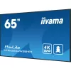 „iiyama LH6565UHSB-B1“ reklaminis ekranas su kiosko dizainu 163,8 cm (64,5 col.) LED Wi-Fi 800 cd/m² 4K Ultra HD juodas su integruotu procesoriumi Android 11 24/7