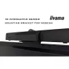 iiyama PROLITE TE7514MIS-B2AG Kiosko dizainas 190,5 cm (75 colių) LCD Wi-Fi 435 cd/m² 4K Ultra HD Juoda Liečiamasis ekranas Integruotas procesorius Android 24/7
