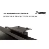 iiyama PROLITE TE7514MIS-B2AG Kiosko dizainas 190,5 cm (75 colių) LCD Wi-Fi 435 cd/m² 4K Ultra HD Juoda Liečiamasis ekranas Integruotas procesorius Android 24/7