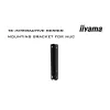iiyama PROLITE TE7514MIS-B2AG Kiosko dizainas 190,5 cm (75 colių) LCD Wi-Fi 435 cd/m² 4K Ultra HD Juoda Liečiamasis ekranas Integruotas procesorius Android 24/7