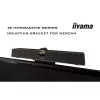 iiyama PROLITE TE7514MIS-B2AG Kiosko dizainas 190,5 cm (75 colių) LCD Wi-Fi 435 cd/m² 4K Ultra HD Juoda Liečiamasis ekranas Integruotas procesorius Android 24/7