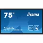 iiyama PROLITE TE7514MIS-B2AG Kiosko dizainas 190,5 cm (75 colių) LCD Wi-Fi 435 cd/m² 4K Ultra HD Juoda Liečiamasis ekranas Integruotas procesorius Android 24/7