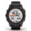 Išmanusis laikrodis GARMIN fēnix 7 Pro Solar Edition — 47 mm korpusas, 1,3 colio MIP jutiklinis ekranas, 32 GB, GPS, Wi‑Fi, Bluetooth, juodas silikoninis dirželis