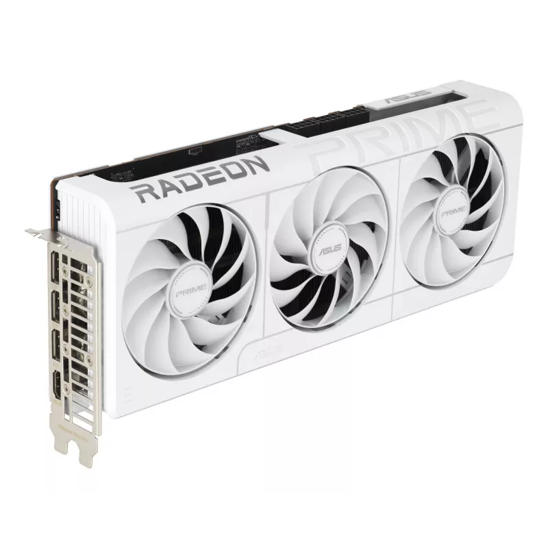 ASUS Prime -RX9070XT-O16G-WHITE AMD Radeon RX 9070 XT 16 GB GDDR6 vaizdo plokštė