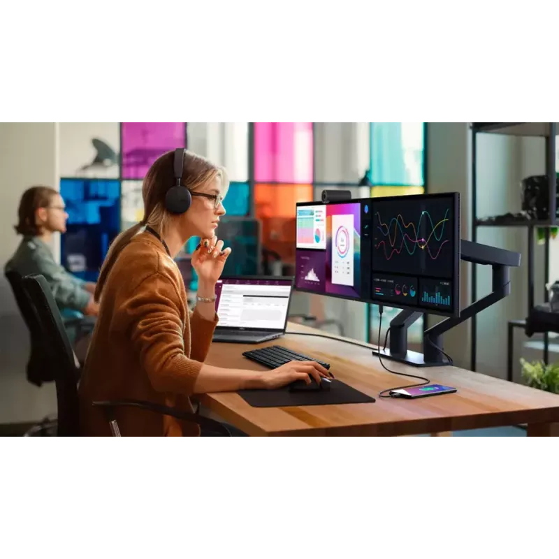 DELL Pro Plus P2425HE_WOST kompiuterio monitorius 61 cm (24 col.) 1920 x 1080 pikselių Full HD LCD juodas