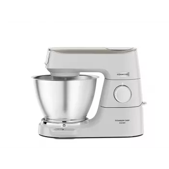 Kenwood KVC65.001WH virtuvinis kombainas 1200 W 5 L nerūdijantis plienas, baltas su įmontuotomis svarstyklėmis