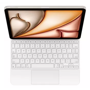 Apple Magic Keyboard iPad Air 11 colių (M2/M3/M4) - Baltas - QWERTY tarptautinis