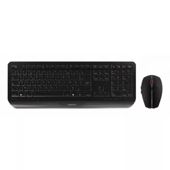 Belaidis klaviatūros ir pelės rinkinys CHERRY GENTIX DESKTOP, pilno dydžio, AZERTY