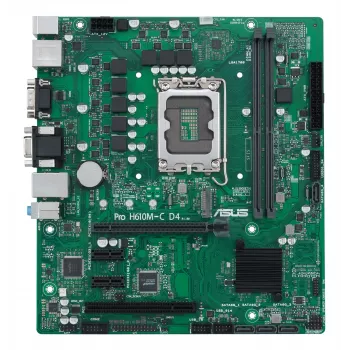ASUS PRO H610M-C D4-CSM Intel H610 LGA 1700 micro ATX pagrindinė plokštė