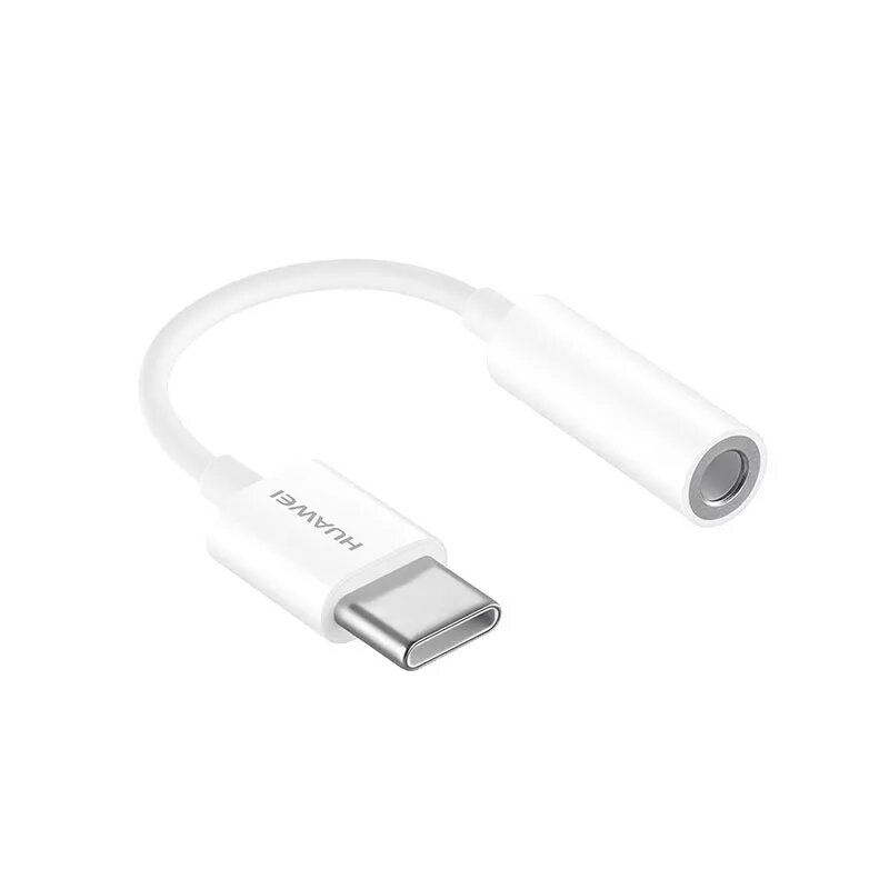 Mobiliojo telefono laidas Huawei CM20 USB Type-C 3,5 mm Baltas 0,09 m