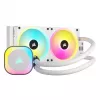 CORSAIR CPU aušintuvas - Icue Link H100I RGB AIO skystinis aušintuvas - Baltas