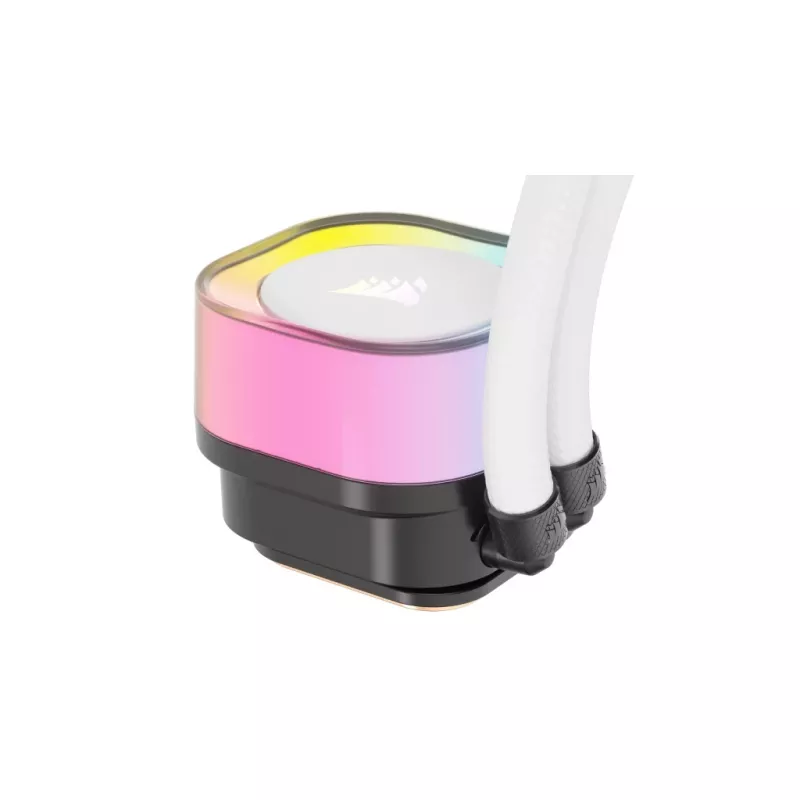 CORSAIR CPU aušintuvas - Icue Link H100I RGB AIO skystinis aušintuvas - Baltas