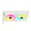 CORSAIR CPU aušintuvas - Icue Link H100I RGB AIO skystinis aušintuvas - Baltas