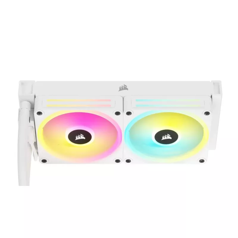 CORSAIR CPU aušintuvas - Icue Link H100I RGB AIO skystinis aušintuvas - Baltas