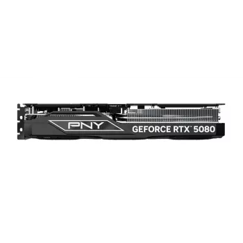 PNY GeForce RTX 5080 16GB Overclocked Triple Fan – 16 GB GDDR7 – DisplayPort 2.1b / HDMI 2.1b