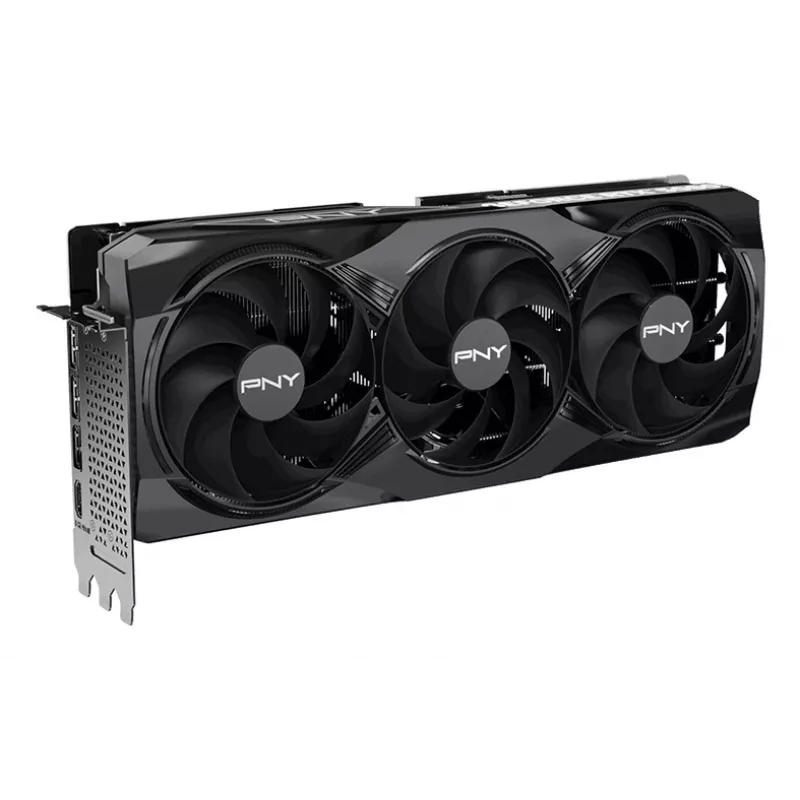 PNY GeForce RTX 5080 16GB Overclocked Triple Fan – 16 GB GDDR7 – DisplayPort 2.1b / HDMI 2.1b