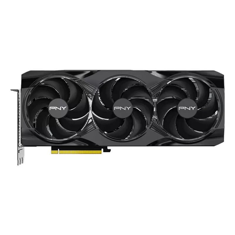PNY GeForce RTX 5080 16GB Overclocked Triple Fan – 16 GB GDDR7 – DisplayPort 2.1b / HDMI 2.1b