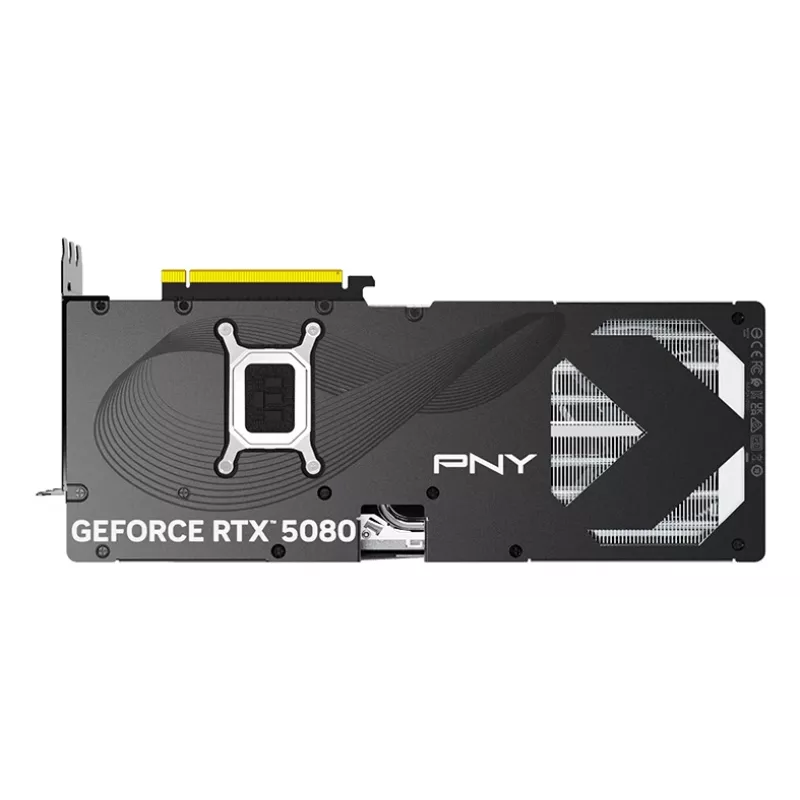 PNY GeForce RTX 5080 16GB Overclocked Triple Fan – 16 GB GDDR7 – DisplayPort 2.1b / HDMI 2.1b