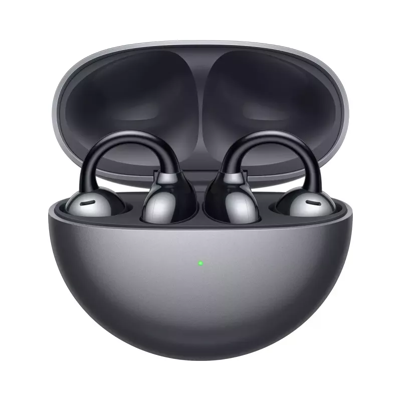 Ausinės HUAWEI FreeClip TWS ausų kabliukas į ausį, 20–20000 Hz, 5,6 g, USB-C, juodos