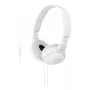 Sony MDR-ZX110AP ausinės su mikrofonu laidinės, lankstus dizainas, baltos
