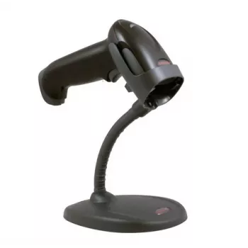 HONEYWELL brūkšninių kodų skaitytuvas Voyager 1250g USB rinkinys – juodas skaitytuvas 1250g, USB A tipo spiralinis kabelis 3 m, dokumentacija