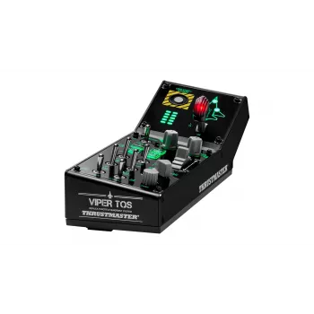 Džiaugsmo svirtis Thrustmaster VIPER Panel Black USB su variklio valdymo svirtimi PC