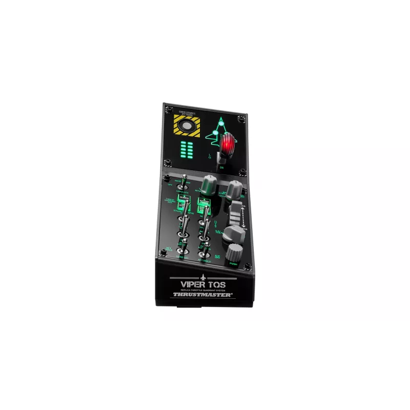 Džiaugsmo svirtis Thrustmaster VIPER Panel Black USB su variklio valdymo svirtimi PC