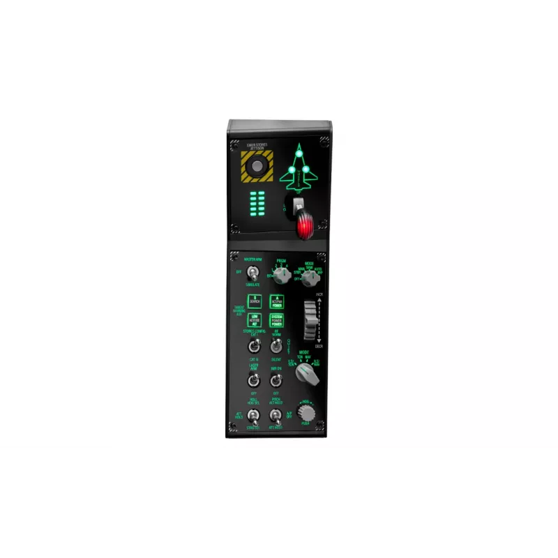 Džiaugsmo svirtis Thrustmaster VIPER Panel Black USB su variklio valdymo svirtimi PC
