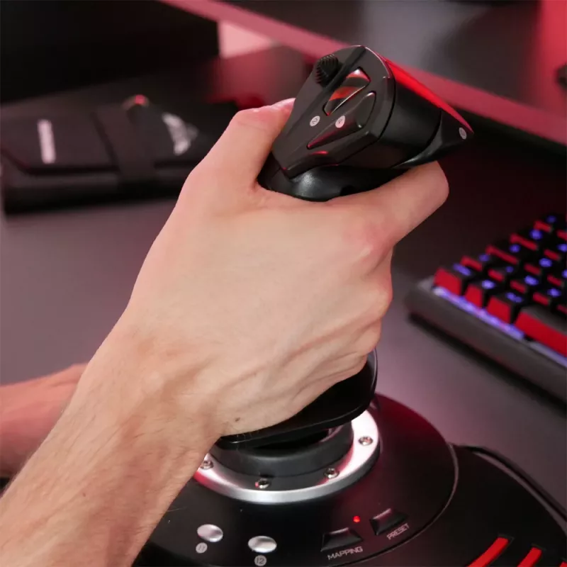 Thrustmaster T.Flight Hotas X USB Black – vairasvirtė ir droselis PC