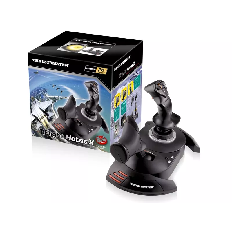 Thrustmaster T.Flight Hotas X USB Black – vairasvirtė ir droselis PC