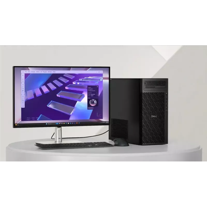 Stalinis kompiuteris Dell Pro Max FCT2250 T2 – Intel Core Ultra 7 265, 32 GB DDR5, 1 TB SSD, NVIDIA RTX 2000 Ada, Windows 11 Pro, Tower, Juoda