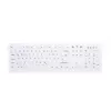 Contour Design Active Key Contour ClassicClean Medicininė Klaviatūra su Nuimamu Dangteliu Pilno Dydžio Laidinė Balta DE C8100