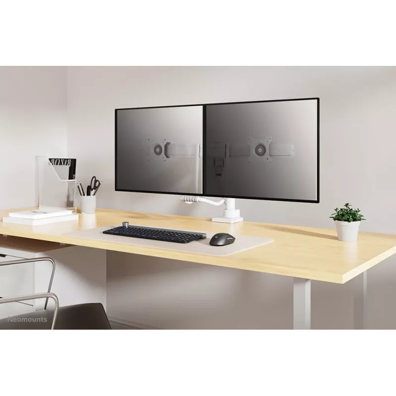 Neomounts DS75-450WH2 Monitorinis laikiklis 17-32 colių - dujinė spyruoklė - Topfix - 180° stabdymas