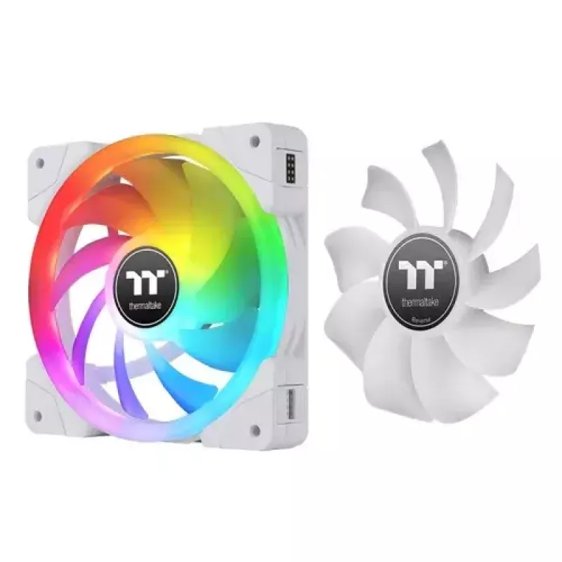 Ventiliatorių rinkinys Thermaltake SWAFAN EX12 12 cm Baltas 3 vnt. 500-2000 RPM