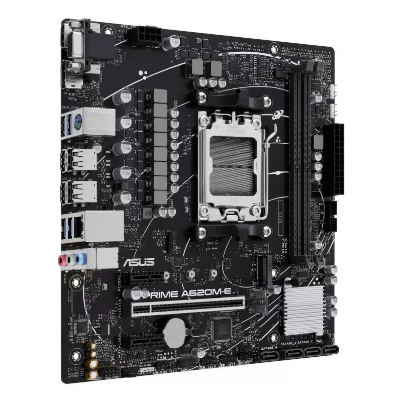 Motininė plokštė ASUS PRIME A620M-E-CSM AMD A620 lizdas AM5 micro ATX