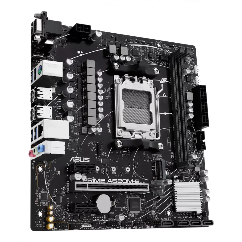 Motininė plokštė ASUS PRIME A620M-E-CSM AMD A620 lizdas AM5 micro ATX