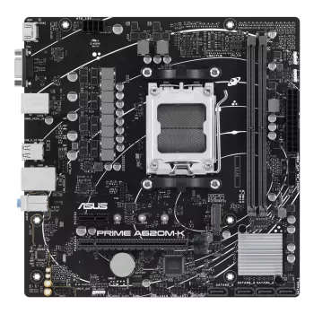 ASUS PRIME A620M-K AMD A620 Socket AM5 micro ATX pagrindinė plokštė