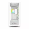 PC korpusas Sharkoon Rebel C60 Midi Tower baltas