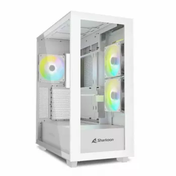PC korpusas Sharkoon Rebel C60 Midi Tower baltas