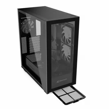 Kompiuterio korpusas Sharkoon Rebel C60 Midi Tower Juodas