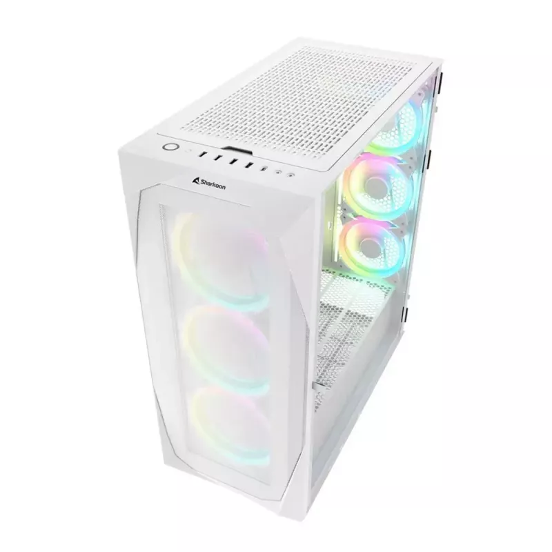 Korpusas Sharkoon REV300 Tower White