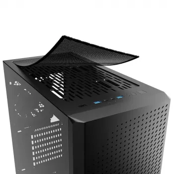 PC korpusas Sharkoon VS9 RGB Midi Tower juodas