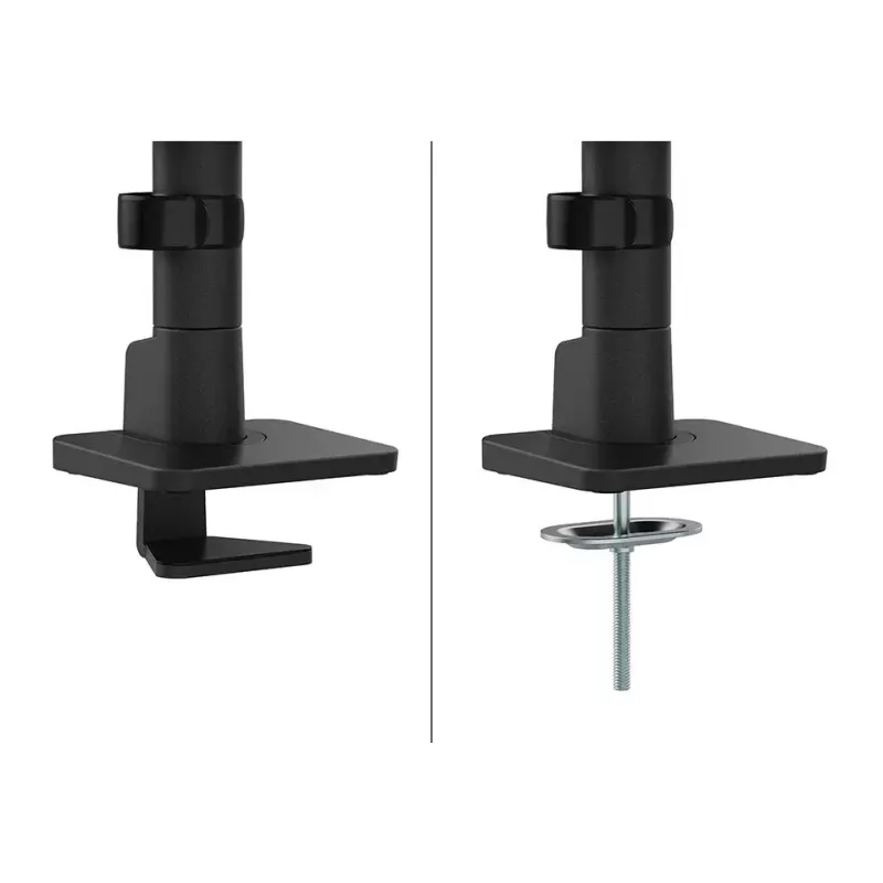 Neomounts DS65S-950BL2 Monitorinis laikiklis 24-34 colių - dujinis spyruoklinis - Topfix - daugialypis reguliavimas - 180° stabdis