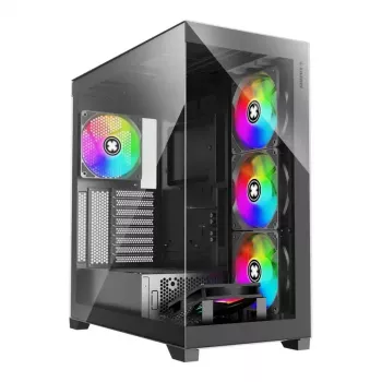 Korpusas Xilence XG171 Midi Tower Juodas