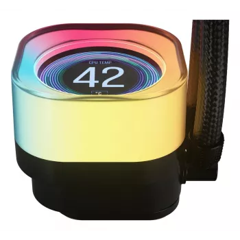 CORSAIR CPU aušintuvas - Icue Link Titan 360 Rx LCD skysčio aušintuvas