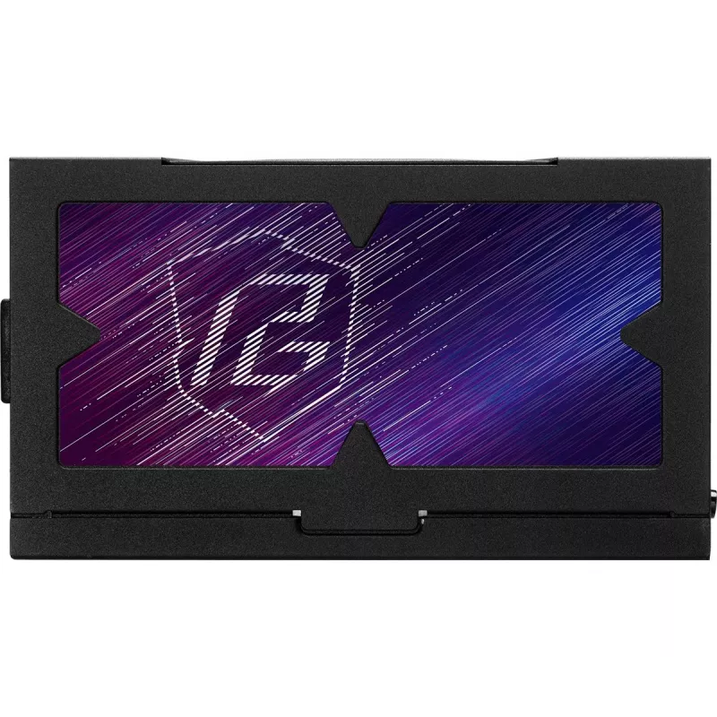ASRock Phantom Gaming PG-1000G 750 W maitinimo blokas, ATX 20+4 pin, 80 PLUS Gold, 135 mm ventiliatorius, visiškai modulinis, juodas